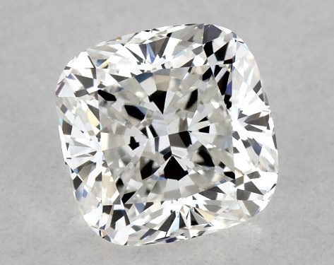 GIA 0.51 Carat H-VS1 Ideal Cut Cushion Modified Diamond